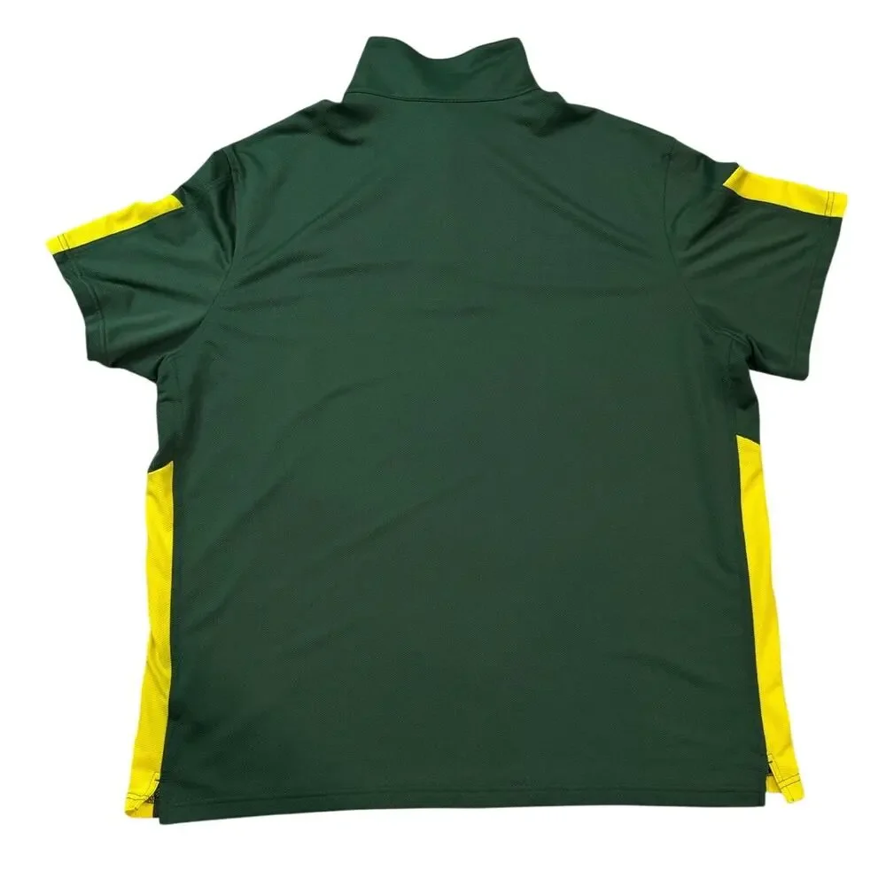 Nike Dri-FIT Oregon Ducks Polo Green Men's 2XL - Picture 2 of 7